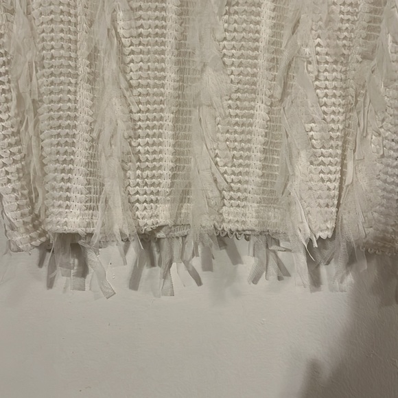 Zara cream color multi pattern top - Picture 5 of 13